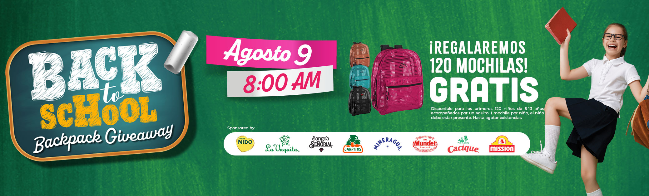 1 BACK TO SCHOOL GIVEAWAY